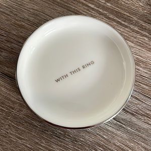 NWB Kate Spade Ring Dish